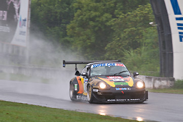 Image showing Supercar race in Pattaya, Thailand