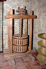 Image showing wine press