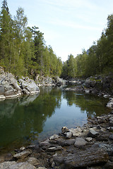 Image showing Altai river Kumir