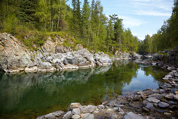 Image showing Altai river Kumir