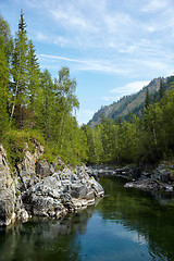 Image showing Altai river Kumir