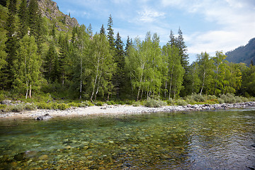 Image showing Altai river Kumir