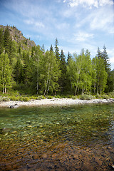 Image showing Altai river Kumir