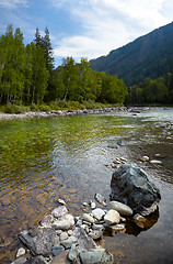 Image showing Altai river Kumir