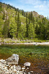 Image showing Altai river Kumir