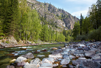 Image showing Altai river Kumir