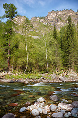 Image showing Altai river Kumir