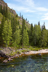 Image showing Altai river Kumir