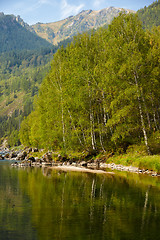 Image showing Altai river Kumir