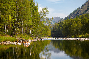 Image showing Altai river Kumir