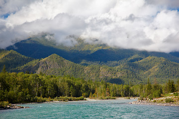 Image showing Altai river Katun