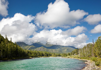 Image showing Altai river Katun