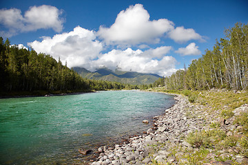 Image showing Altai river Katun