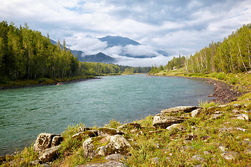 Image showing Altai river Katun