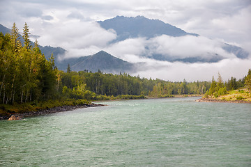 Image showing Altai river Katun