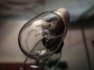 Image showing Reflection in a bulb