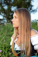 Image showing Bavarian Woman Fashion