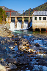 Image showing Chemal hydroelectric power plant