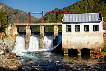 Image showing Chemal hydroelectric power plant