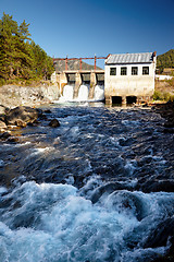 Image showing Chemal hydroelectric power plant