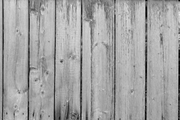 Image showing Wood fence