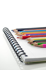 Image showing Assortment of stationery