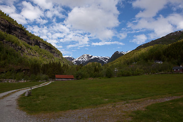 Image showing Out in the Norwegian wilderness