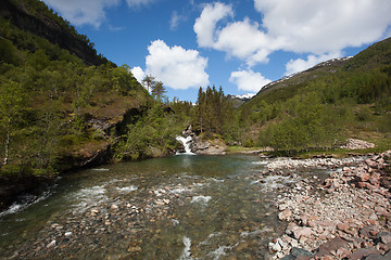 Image showing Out in the Norwegian wilderness