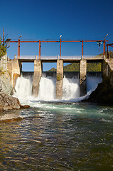 Image showing Chemal hydroelectric power plant