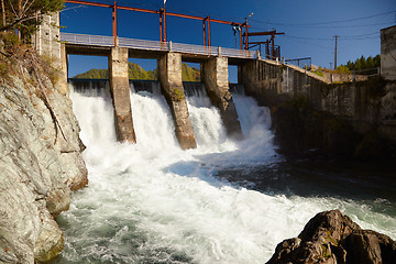 Image showing Chemal hydroelectric power plant