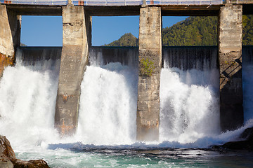 Image showing Chemal hydroelectric power plant