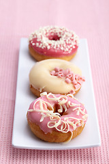 Image showing baked doughnuts