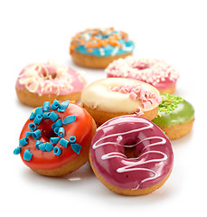 Image showing baked doughnuts