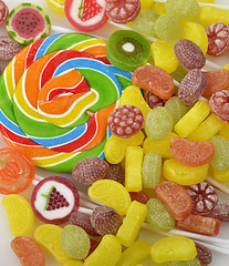 Image showing Candy Background