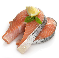 Image showing Slices Of Salmon