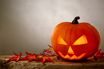 Image showing Halloween pumpkin