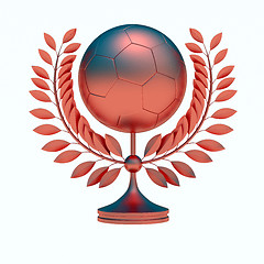 Image showing Bronze ball