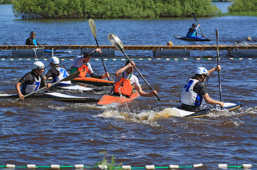 Image showing VELIKIJ NOVGOROD, RUSSIA - JUNE 10: The second stage of the Cup 
