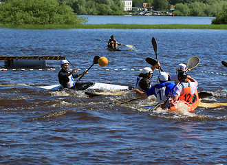 Image showing VELIKIJ NOVGOROD, RUSSIA - JUNE 10: The second stage of the Cup 