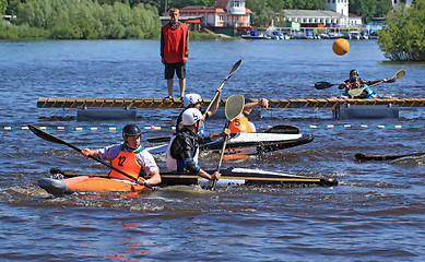 Image showing VELIKY NOVGOROD, RUSSIA - JUNE 10: The second stage of the Cup o