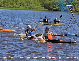 Image showing VELIKIJ NOVGOROD, RUSSIA - JUNE 10: The second stage of the Cup 