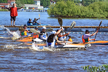 Image showing VELIKIJ NOVGOROD, RUSSIA - JUNE 10: The second stage of the Cup 