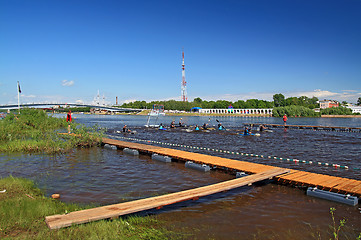 Image showing VELIKY NOVGOROD, RUSSIA - JUNE 10: The second stage of the Cup o