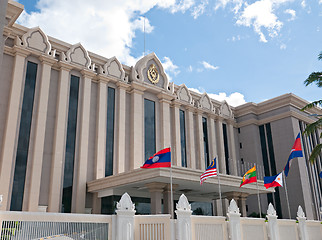 Image showing The Peace Palace in Phnom Penh, Cambodia