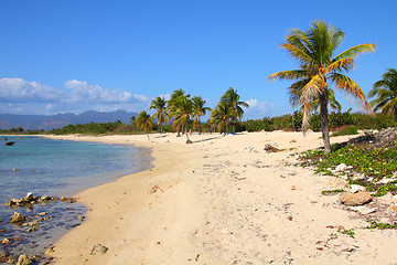 Image showing Cuba beach