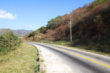 Image showing Countryside road