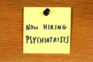 Image showing Psychiatry career