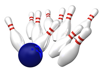 Image showing bowling