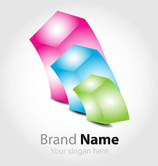 Image showing Brand logo in candy colors