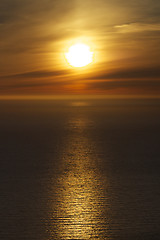 Image showing Midnight sun